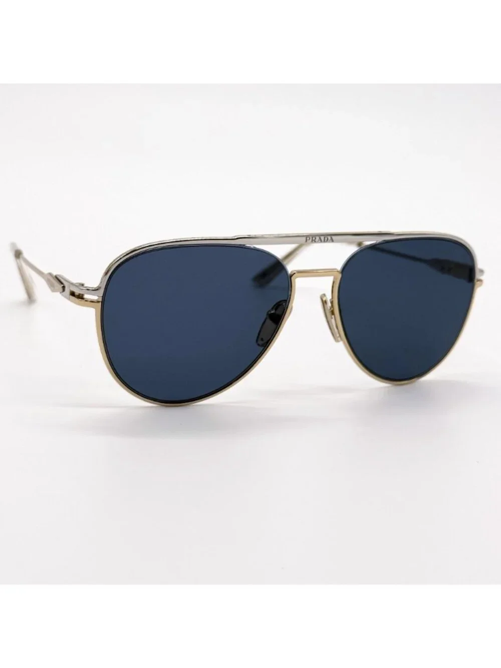 New Prada SPR 54Z Aviator Unisex Sunglasses PR54ZS 17F09T